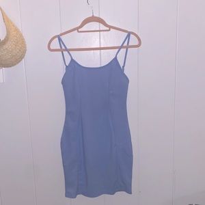 Shein bodycon strap dress. Tight but also loose fitting depending.